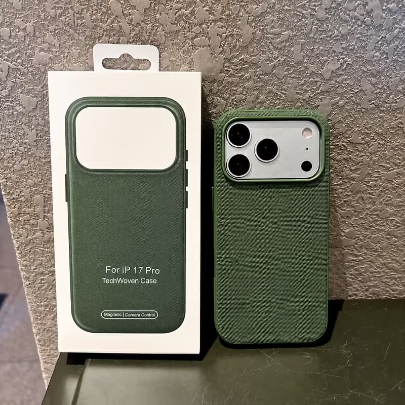 Woolen Case for iPhone 17 Pro / 18 Pro Green