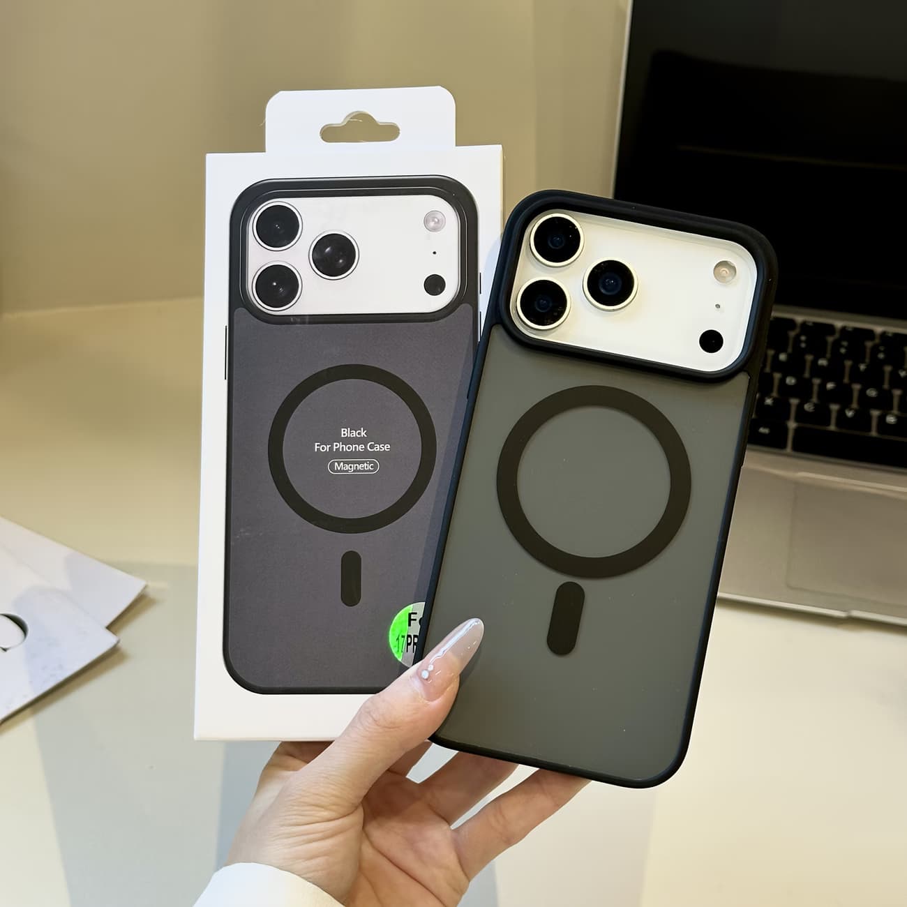 Hard Case with MagSafe for iPhone 17 Pro / 18 Pro Dark