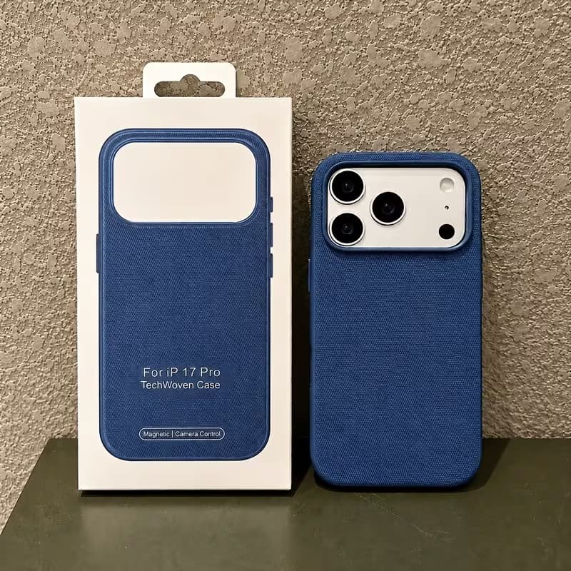 Woolen Case for iPhone 17 Pro / 18 Pro Blue